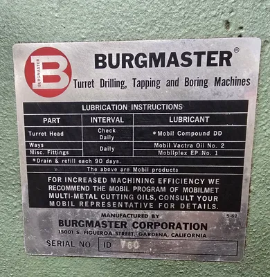 BURGMASTER 1D Drilling, Multi-Spindle | Machinery Central (7)
