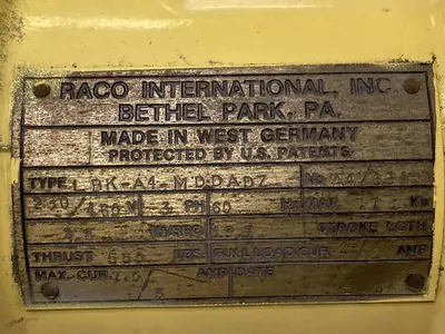 Used RACO LBK-A4-MDDADZ Miscellaneous Equipment (Electrical & Power) Ohio US | Surplus Asset Holdings #1210034