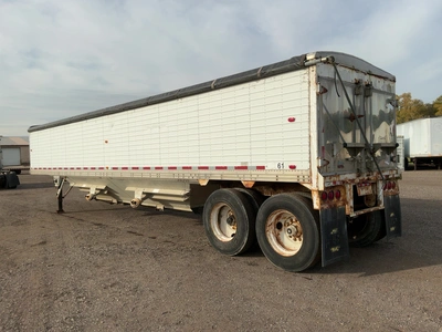 Used 1986 TIMPTE 40' SUPER HOPPER Grain Hopper Trailers Michigan US | Miedema Asset Management Group #1579900