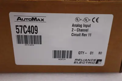 NEW RELIANCE ELECTRIC 57C409/  O-57409-H INPUT MODULE NSNP STOCK G266