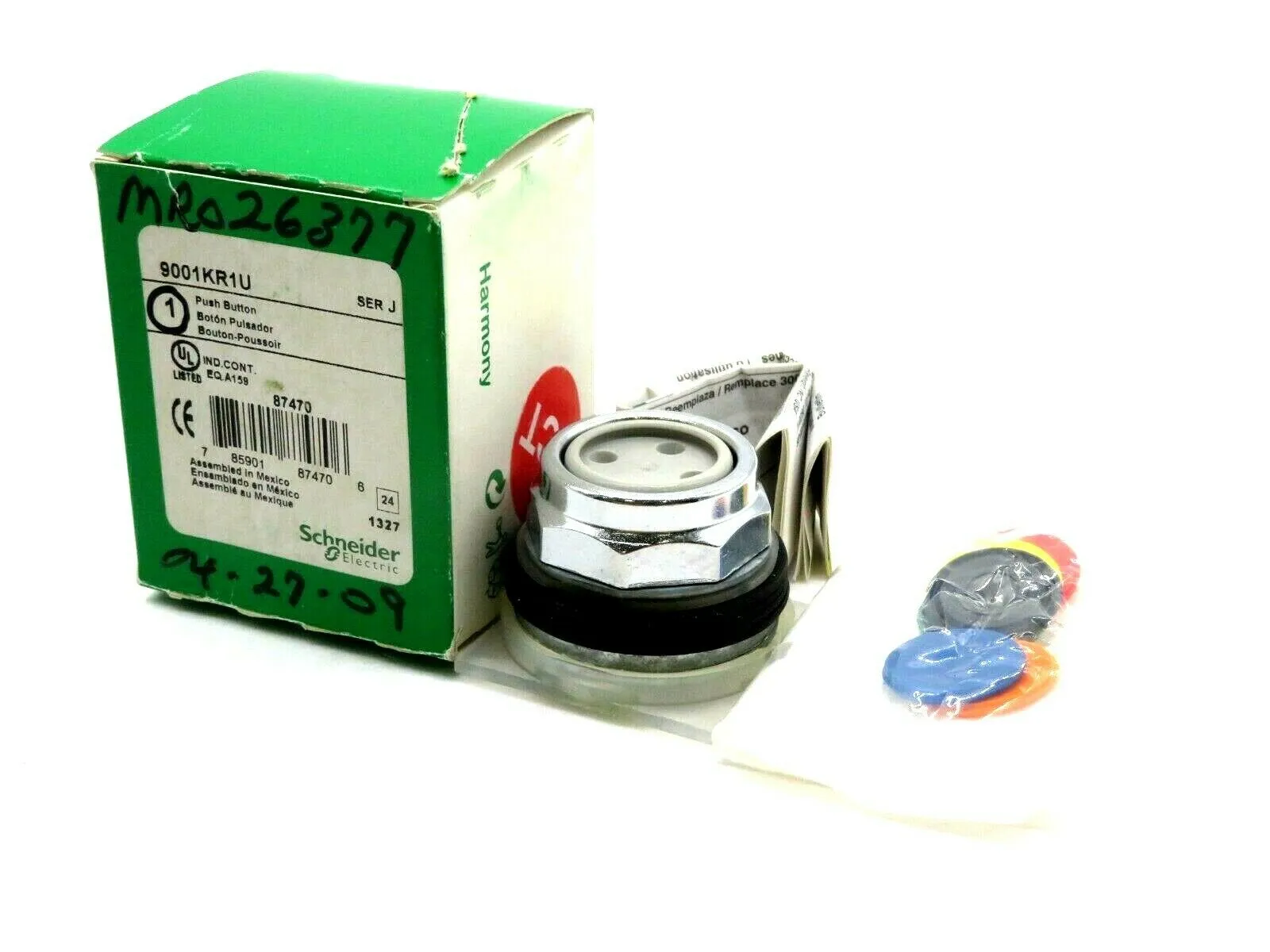 NEW SCHNEIDER ELECTRIC 9001KR1U PUSH BUTTON SWITCH