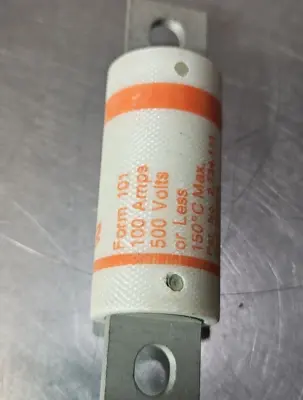 Gould Shawmut A50P100 FUSE 100 A 500 VAC. Loc4E-32