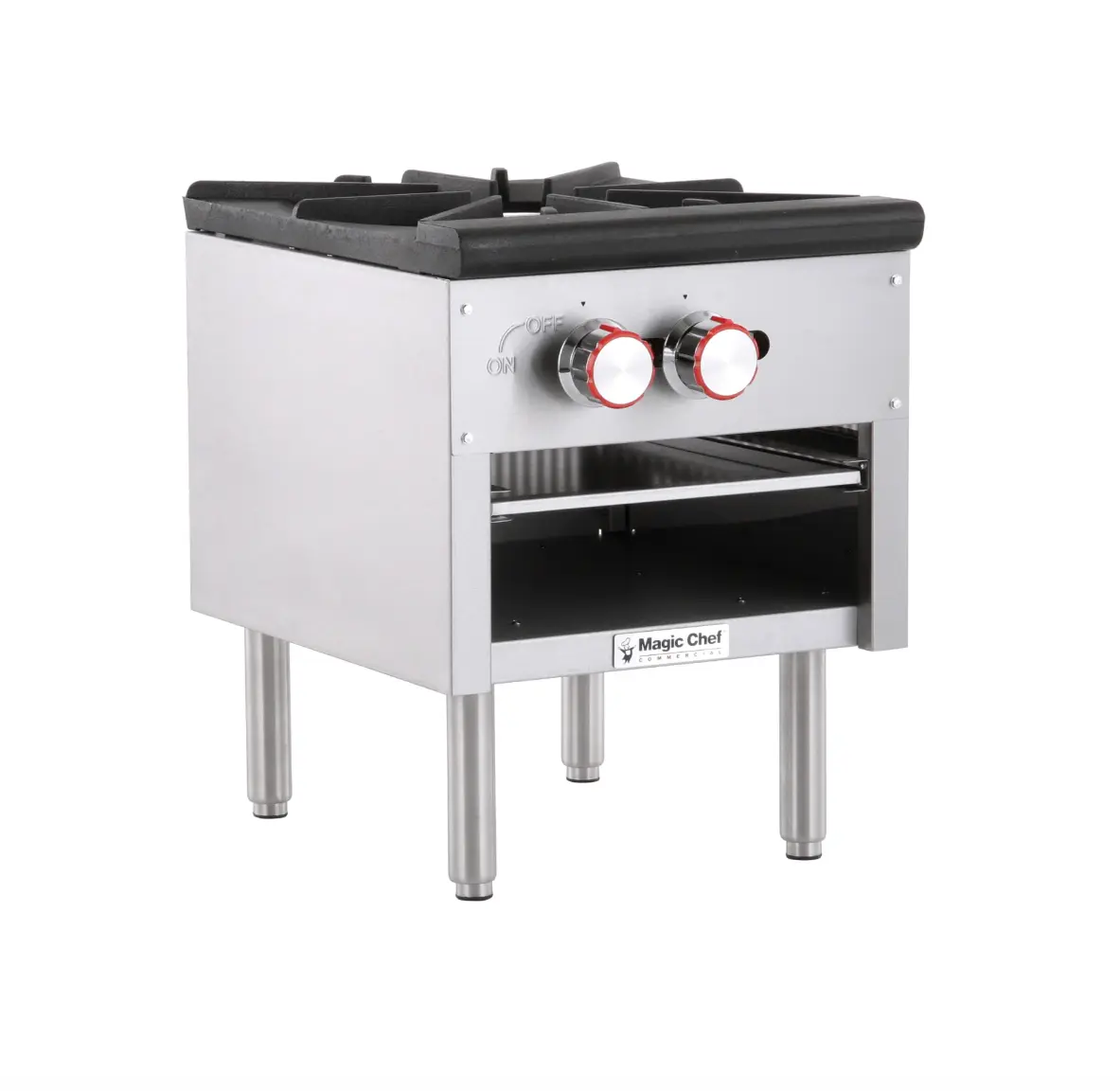 Magic Chef COMMERCIAL COUNTERTOP SINGLE STOCK POT GAS COOKTOP