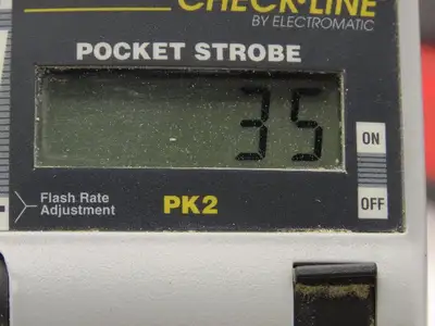 Check-Line PK2 Pocket Strobe Light Case Works Poor Battery and Charger