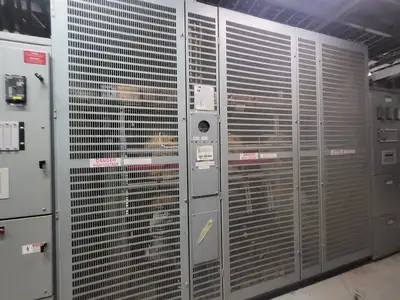 6000/9000 kVA Transformer, 3-Ph, 13800V HV, 600Y/347V LV w/ Switchgear Unit