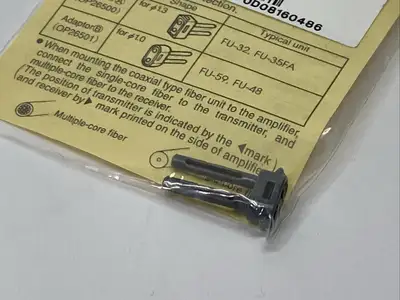 OP-26501 | Keyence  Adapter B For f1 Fiber Unit LOT OF 3 - New