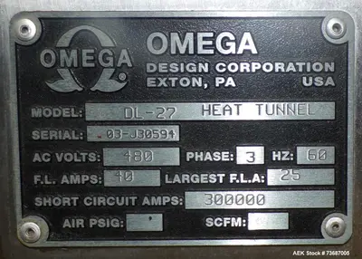 Used OMEGA DL27 Bundlers & Stretch Banders Illinois US | Aaron Equipment #1303777