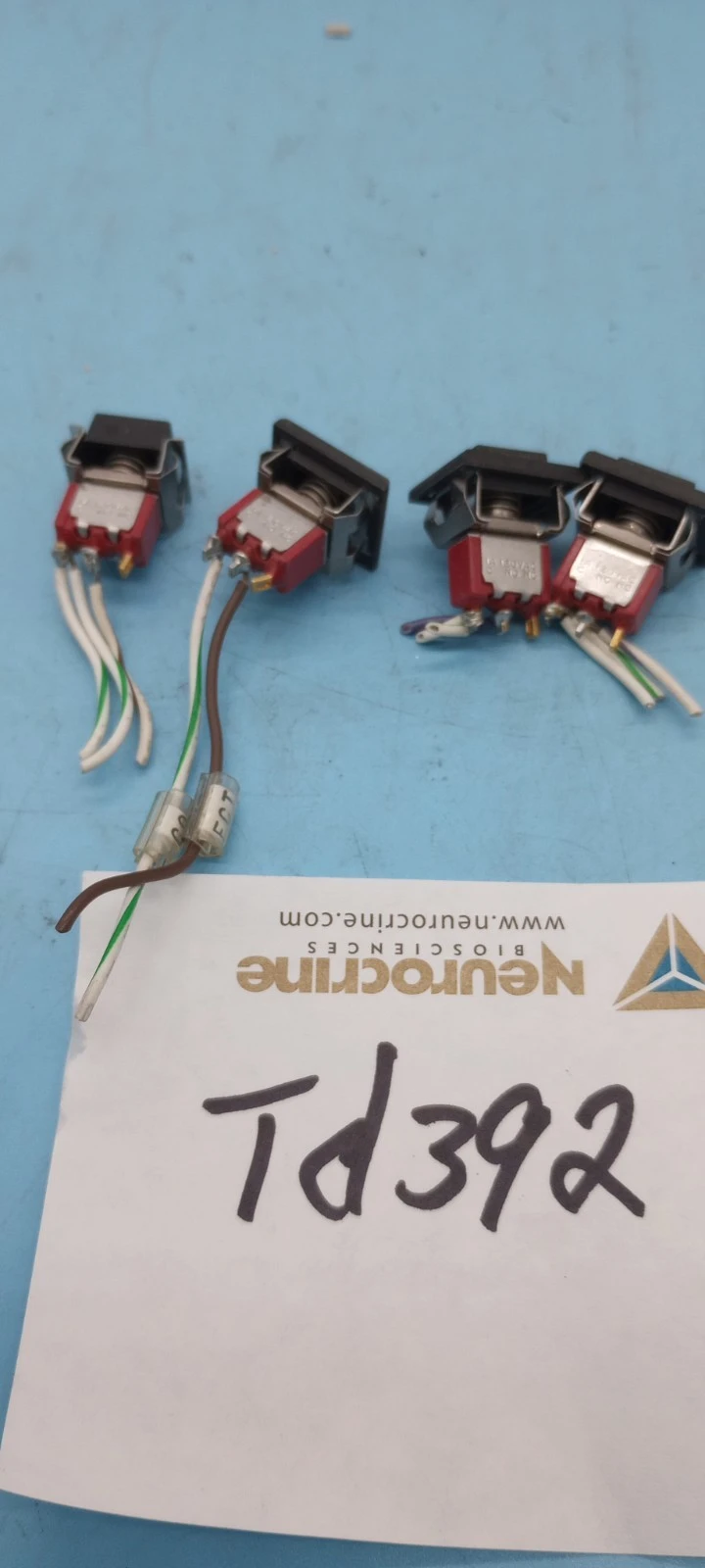 USED C&K C&K 8121 Lot of Four  C&K Pushbutton