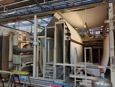 USED 1982 BRÜCKNER BACK COATING LINE