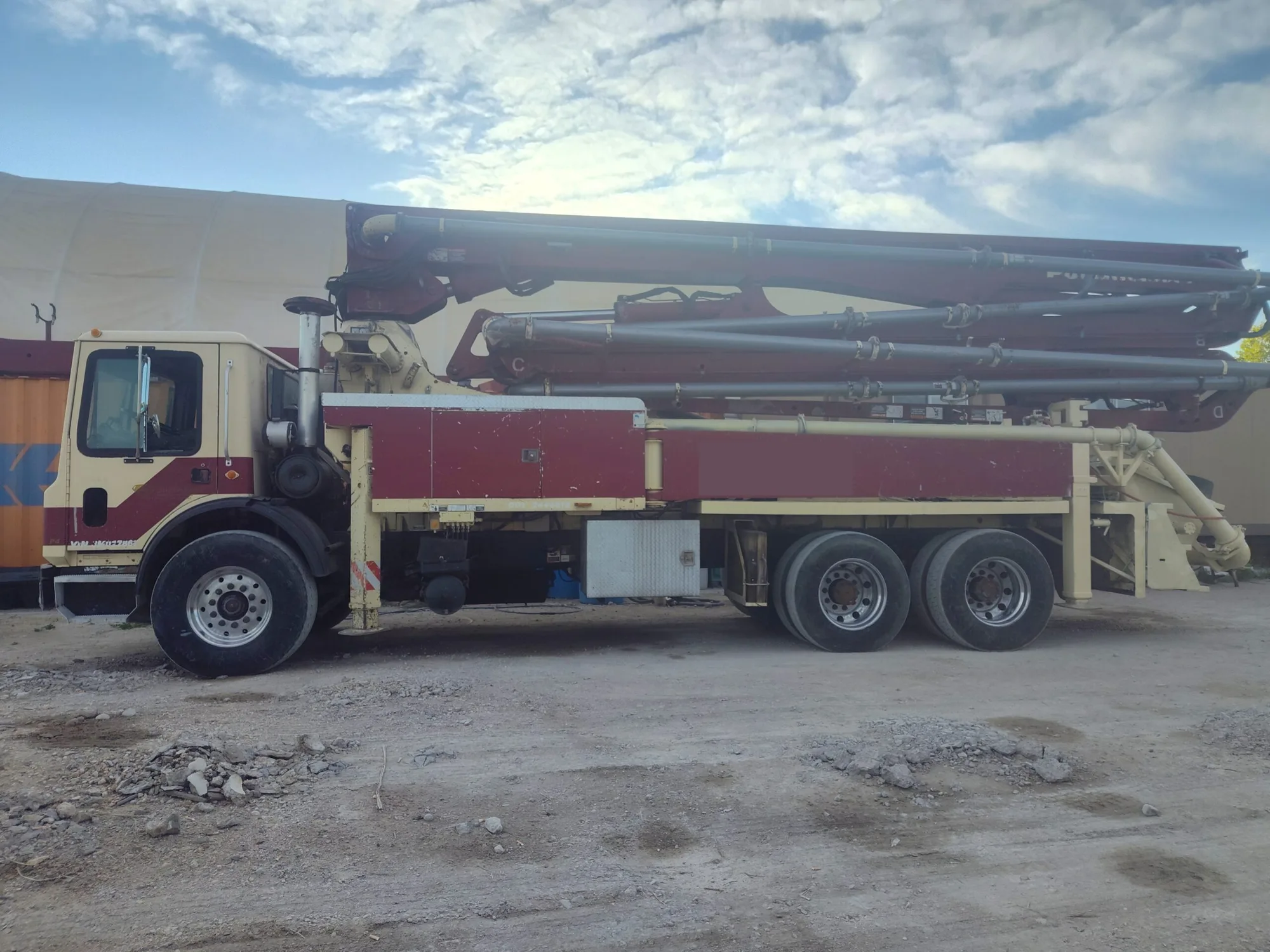 Used 2003 PUTZMEISTER BSF36Z.16H Concrete Pumps Colorado US | Concrete Pump Depot #1394012