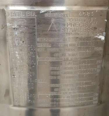 Precision Stainless Steel Portable 100 Liter Jacketed Vessel Tank Fermentation