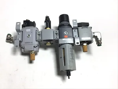 Parker Pneumatic Filter Regulator Filter Pressure Switch Solenoid Lock