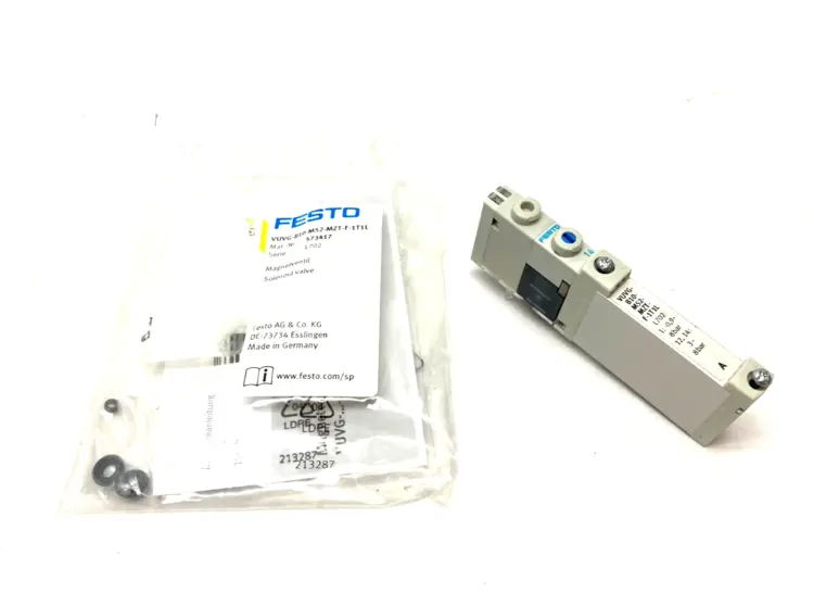 Used FESTO SOLENOID VALVE, MONOSTABLE, 5/2-WAY Solenoid Valves | Maverick Industrial Sales #1110670