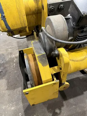 25 TON P&H OVERHEAD BRIDGE CRANE HOIST, NEW 1998, 66" GAUGE: YOBRO #24847
