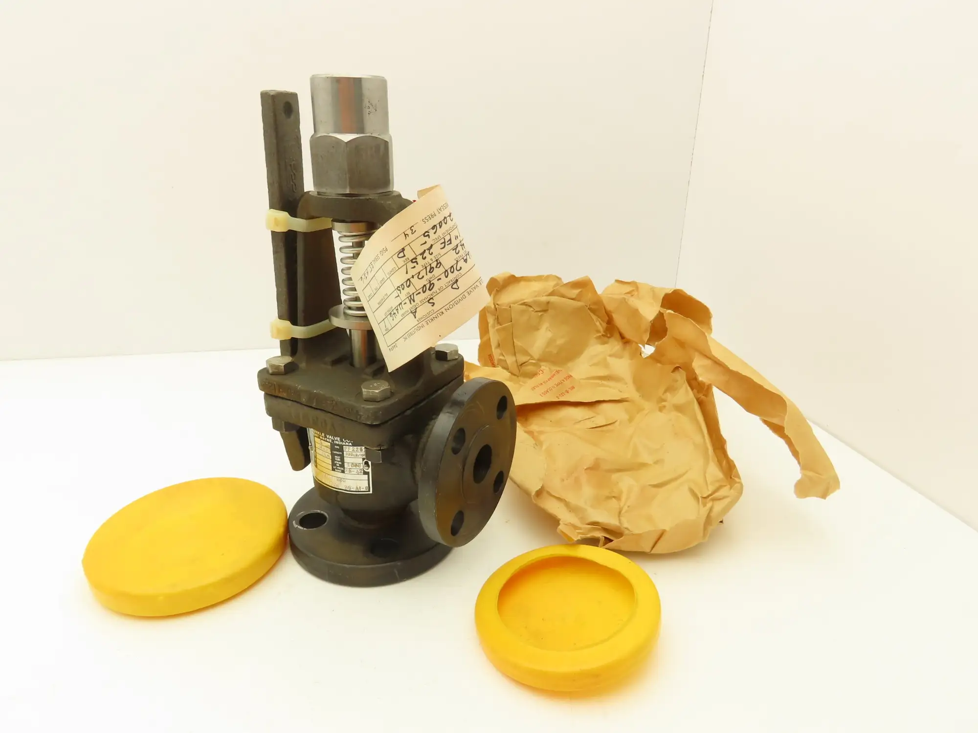 Kunkle FF2251 Safety Relief Steam Valve 1"x 1" Flanged 42 PSI