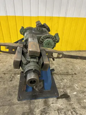 2,000 LBS X 12" LITTELL MODEL #20-12 DOUBLE END PULL OFF UNCOILER COIL REEL: STOCK #23712