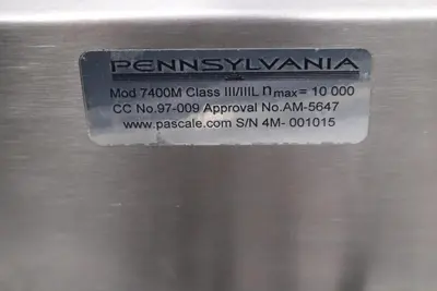 7400 Pennsylvania Scale Digital Indicator Series STOCK 3426-D