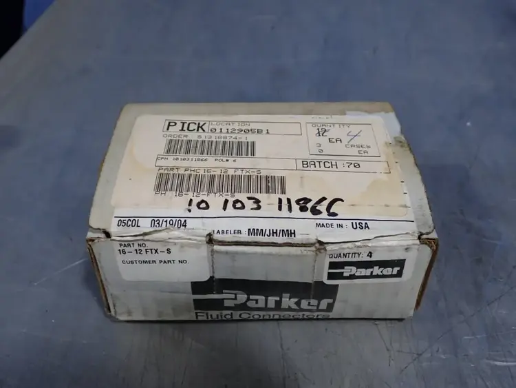 Used PARKER 1612FTXS Miscellaneous MRO | HGR 24 #748783