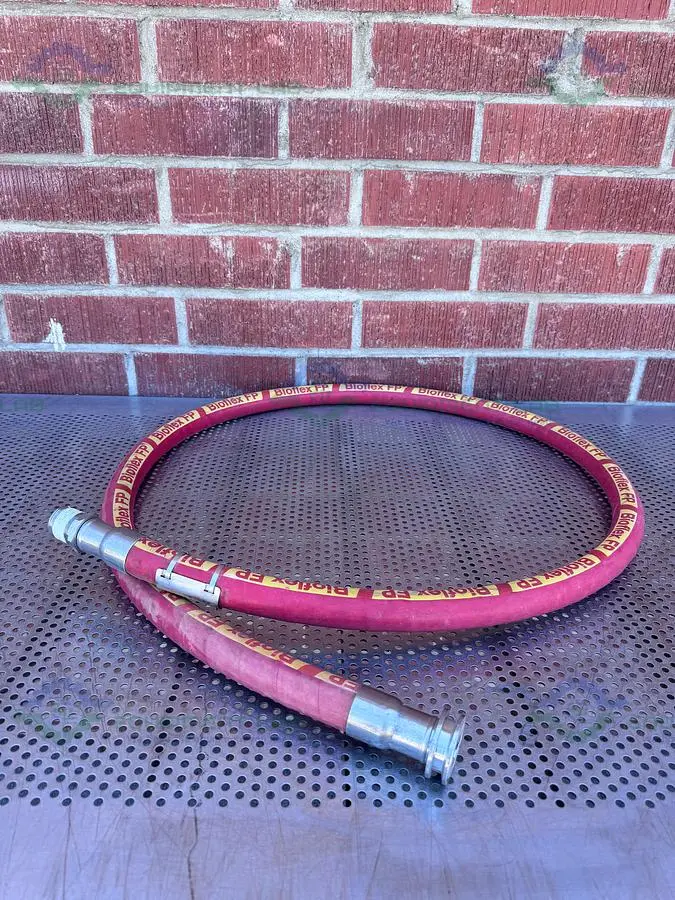 USED BIOFLEX RC 98" AFLEX HOSE W/ 1" SANITARY FITTING TO NPT