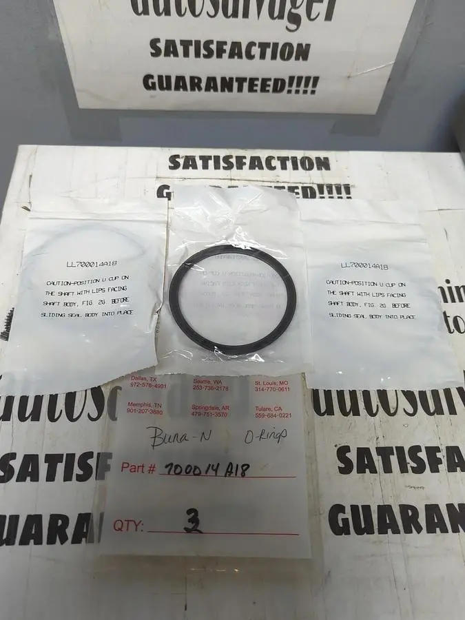 New | in-Stock BUNA 700014A18 Pump & Valve Parts | Surplus Asset Holdings #1216611