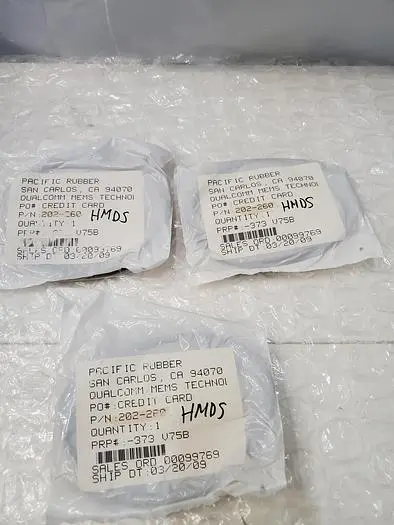 Used PACIFIC RUBBER 202-260 Semiconductor Parts California US | Advanced Capital Equipment Sales #435667