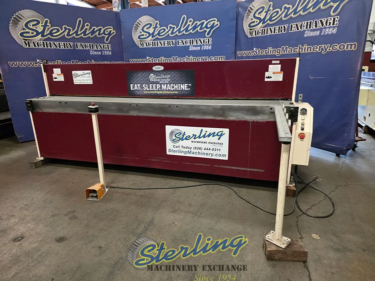 Used GMC HS-1010MD Power Squaring Shears (Gauge) California US | Sterling Machinery Exchange #1467184