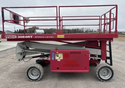 Used 2018 MEC 3084RT SPEED LEVEL Scissor Lifters Pennsylvania US | National Lift Equipment #1381623