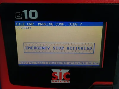USED SIC MARKING E10R