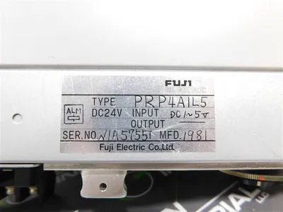 Fuji Electric PRP4AIL5 Input Module DC 24V Used