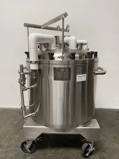 Used ABEC STAINLESS TECHNOLOGY CV-24300-1 300 LITER JACKETED CRYO VESSEL -112° F TO 280° F Jacketed Tanks | Equipment Lab #486034
