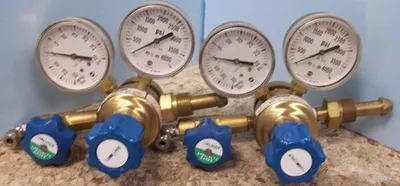 Used LINDE S261D 200 PSIG MAX INLET NO. MD21133 GAS SERVICE: HYDROGEN Regulators Texas US | Bamko Surplus Process Equipment #937546