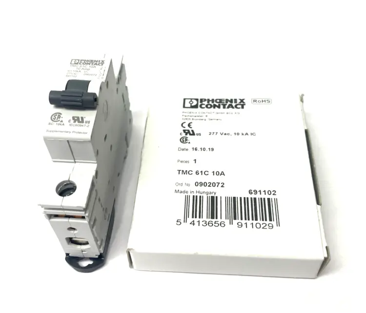 New | in-Stock Phoenix Contact Miniature Circuit Breaker 0902072 Circuit Breakers Michigan US | Maverick Industrial Sales #1398650