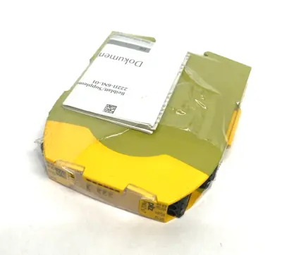 USED PILZ SIGMA CONTACT EXPANSION SAFETY RELAY PNOZ S7 24VDC 4 N/O 1 N/C