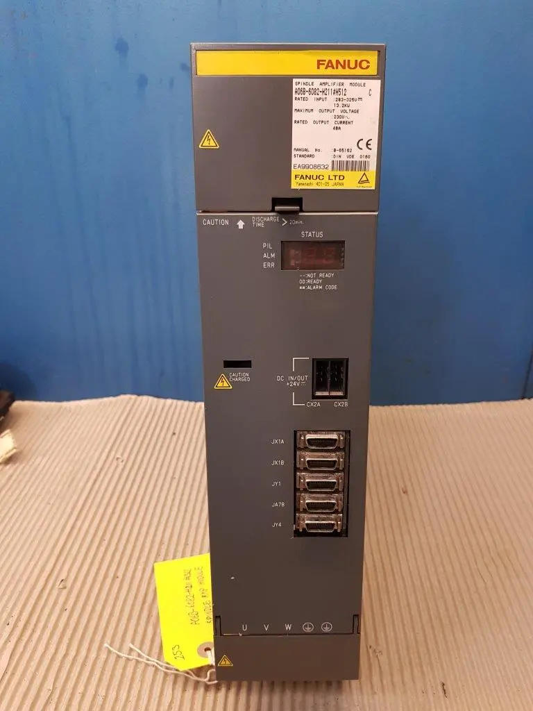 (REF 253) FANUC SPINDLE AMP A06B-6082-H211 #512
