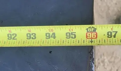 USED SHOP MADE 8' DIAMETER
