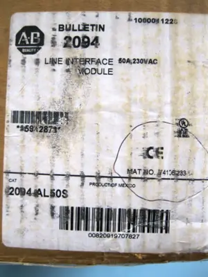 NEW Allen-Bradley 2094-AL50S
