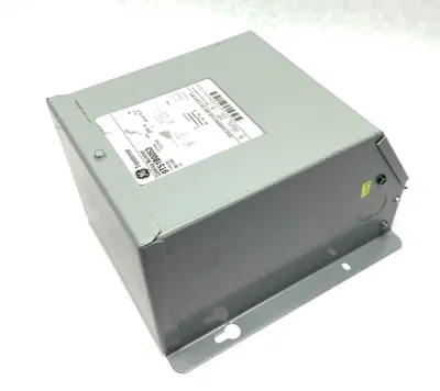 USED ABB, GENERAL ELECTRIC TRANSFORMER 1C,3KVA,480(-2 5%)-120/240,100C,3R,QB