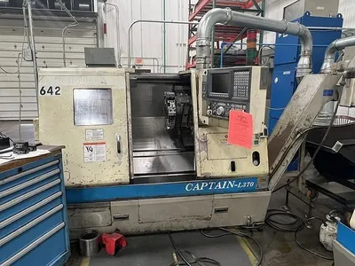 2001 OKUMA CAPTAIN L370 CNC Lathes | T.R. Wigglesworth Machinery Co. (2)