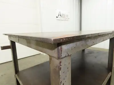 5/8" Top Steel Fabrication Welding Layout Table Work Bench 96"x48"x36"