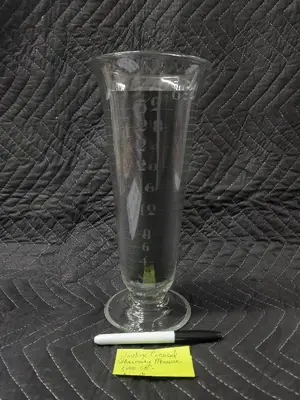 Vintage Conical Pharmacy Measure - 1,000 cc Glass
