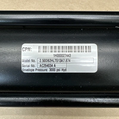 NEW Parker 2.50DB2HLTS13A7.874