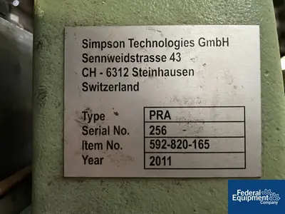 USED Simpson Simpson Technologies PRA Press