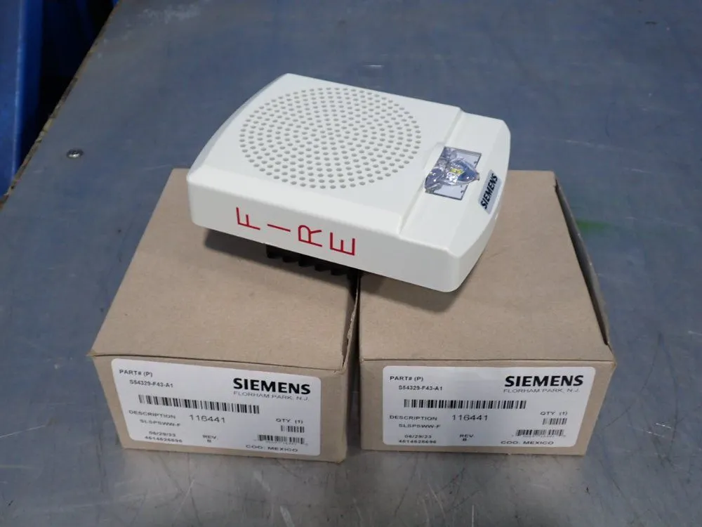 New | in-Stock SIEMENS S54329F43A1 Safety Equipment Ohio US | HGR 24 #1150534