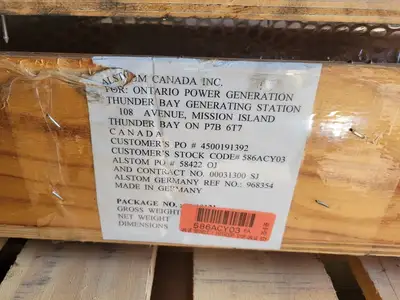 Valve Spindle Intercept Stop Valve No. 586ACY03