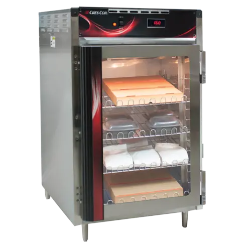 Cres Cor H-138-NS-CC1MC5Q 1/2 Height Insulated Stationary Heated Cabinet W/ (4) Pan Capacity, 120v