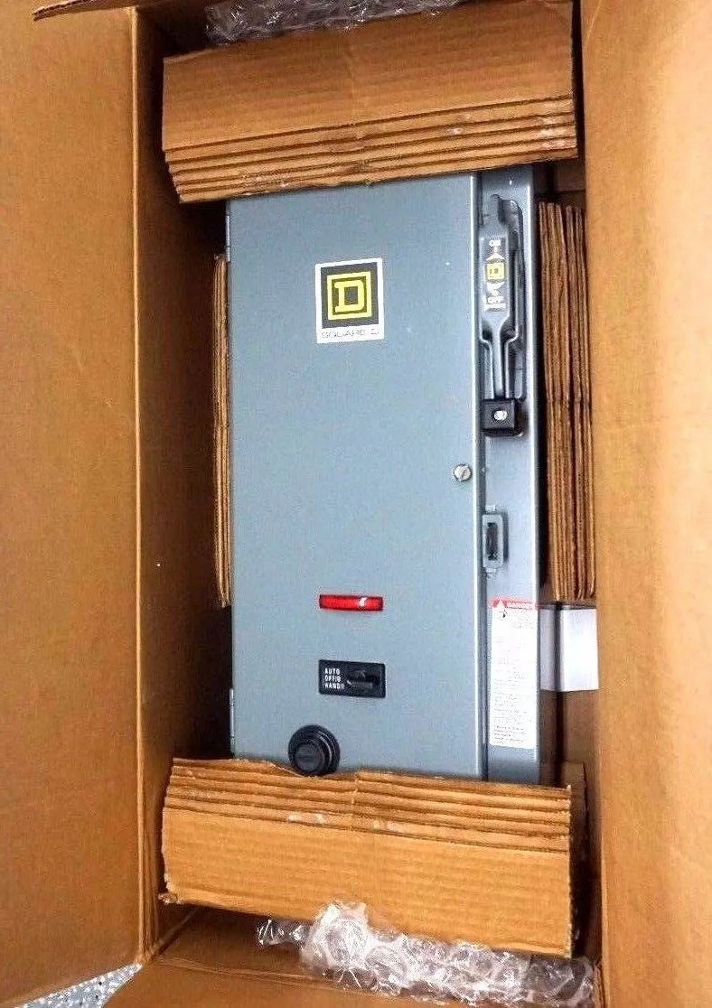 NEW SQUARE D 8539SCG43V81CFF4H200P1TX11 AC COMBINATION MOTOR / STARTER SER.E