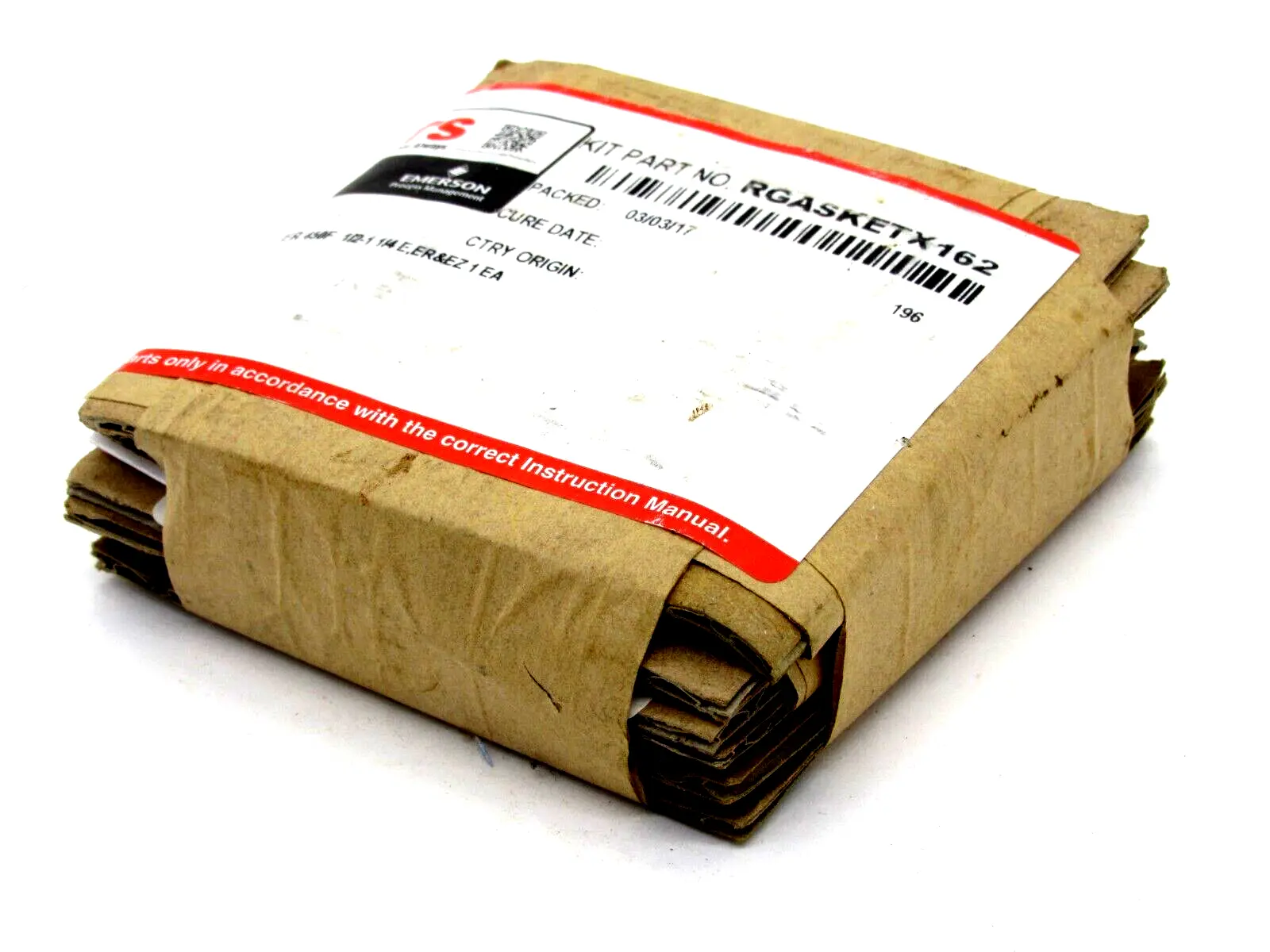 NEW EMERSON RGASKETX162 GASKET KIT