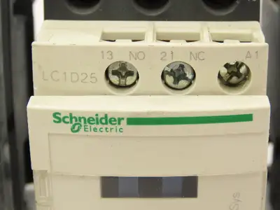 Schneider Electric LC1D25 Contactor 3 Pole 120V Coil Lot of 3