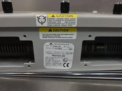 Used Woodward PROTECH 203 Industrial Controls South Carolina US | Palmetto Automation #1512079