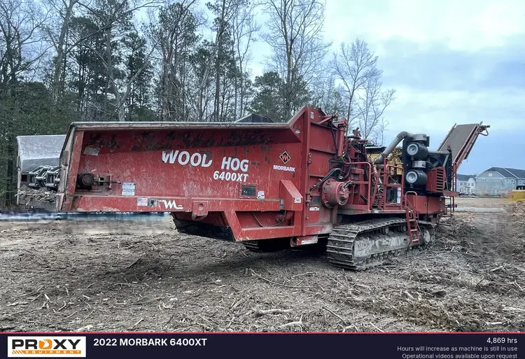 Used 2022 MORBARK 6400XT Forestry Grinders Virginia US | Proxy Equipment #1385325